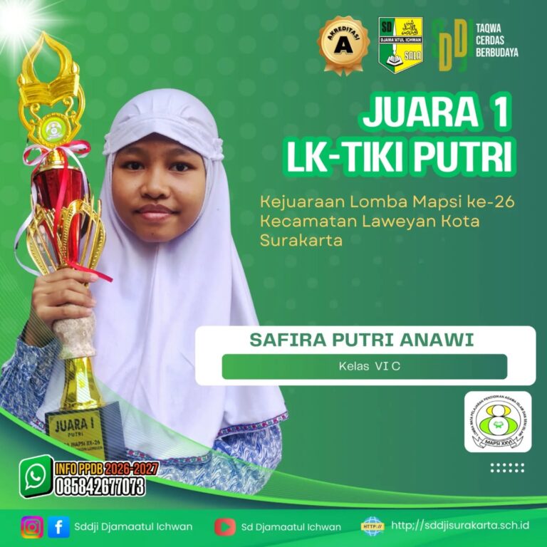 Instagram post from sd_djamaatul_ichwan. This post is in position 1.