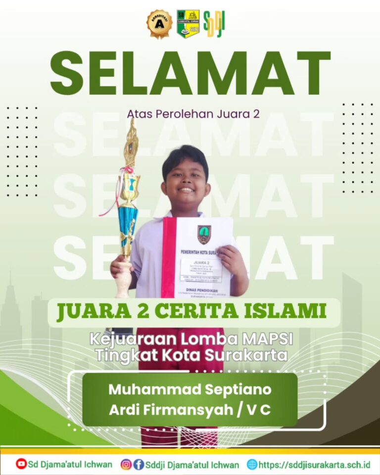 Instagram post from sd_djamaatul_ichwan. This post is in position 7.
