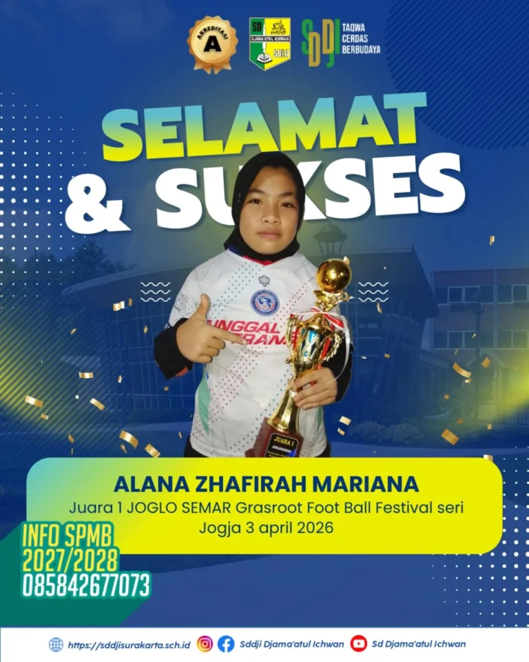 Instagram post from sd_djamaatul_ichwan. This post is in position 1.