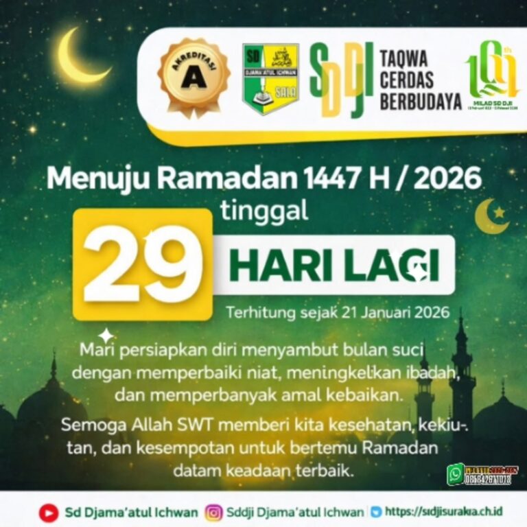 Instagram post from sd_djamaatul_ichwan. This post is in position 3.